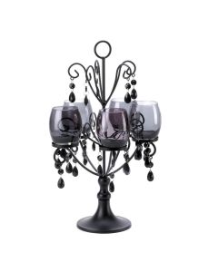 MIDNIGHT ELEGANCE CANDELABRA